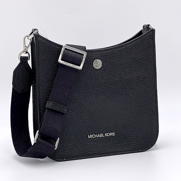 MICHAEL KORS Briley Small Pebbled Leather Messengr - Picture 2 of 16